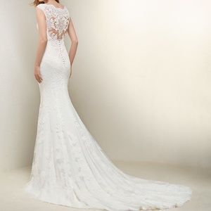 Pronovias Wedding Dress Drusila Sz 4 NWT
